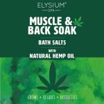 Elysium Spa Muscle Soak with Hemp Oil