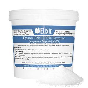 Elixir Gardens Organic Epsom Bath Salts - 10KG