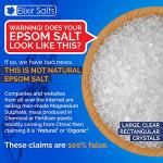 Elixir Gardens Organic Epsom Bath Salts - 10KG