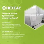 Hexeal 10kg Epsom Salt for Bathing & Gardening