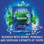 Radox Thyme Scented Muscle Soak Bath Salts 4 Pack