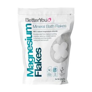 BetterYou Natural Magnesium Bath Flakes, 1kg
