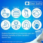 Elixir Gardens Organic Epsom Bath Salts - 10KG