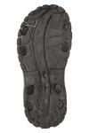 Men's Grey Sandals with Cushioned Footbed
