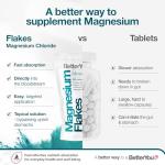 BetterYou Natural Magnesium Bath Flakes, 1kg