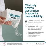 BetterYou Natural Magnesium Bath Flakes, 1kg