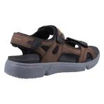 Hush Puppies Men's Brown Castro Sport Sandals