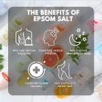 Muscle Relief Epsom Salt Bath Soak - 250g