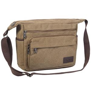 JAKAGO Canvas Messenger Bag for Travel and Everyday Use
