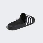 adidas Adilette Aqua Slides - Core Black/White