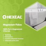 Hexeal Magnesium Flakes for Soothing Baths & More