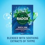 Radox Muscle Soak Bath Salts with Thyme 400g