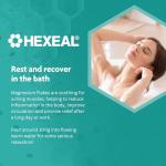 Hexeal Magnesium Flakes for Soothing Baths & More