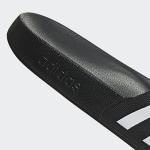 adidas Adilette Aqua Slides - Core Black/White