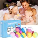 12pcs Vegan Fizzy Bath Bombs Gift Set