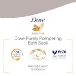 Dove Soothing Bath Soak with Almond & Hibiscus