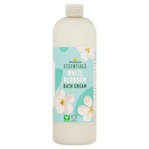 Morrisons Essentials White Blossom Bath Cream 750ml