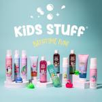 Kids Pink Sparkling Bubble Bath with Strawberry Scent