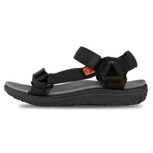 Men's Black Adjustable Trekking Sandals - Size 7