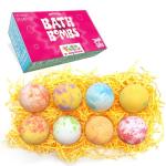 UK Made 8-Piece Bath Bomb Gift Set