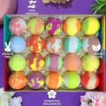 Kids' Bath Bombs Gift Set - 20 Colorful Fizzies