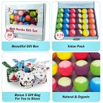 30 Mini Organic Bath Bombs - Perfect Gift