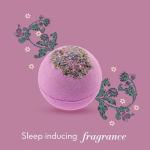 Calming Lavender Bath Bomb with Magnesium