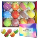 12-Piece Bath Bomb Gift Set for All Ages