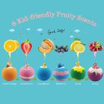 Aofmee Kids Bath Bombs Gift Set with Surprises