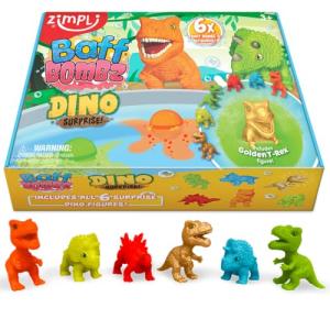 Zimpli Kids Dino Surprise Bath Bombs Gift Set