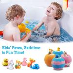 Aofmee Kids Bath Bombs Gift Set with Surprises