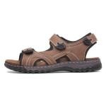 Hobos Hector Men’s Tan Fasten Sandal - Size 10
