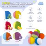 Kids Bath Bombs with Surprise Toys - 12 Pack