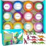 Dino Surprise Bath Bombs for Kids - 12 Pack