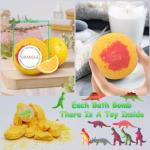 Dino Surprise Bath Bombs for Kids - 12 Pack