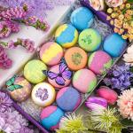 14pcs Natural Bath Bomb Set with Essential Oils