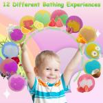 Dino Surprise Bath Bombs for Kids - 12 Pack