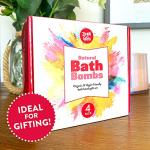 Large Love Heart Bath Bombs Gift Set