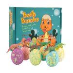 Colorful Dinosaur Surprise Bath Bombs Gift Set