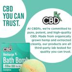 CBDfx High Strength Eucalyptus & Spearmint Bath Bomb
