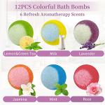 12PCS Luxury Essential Oil Bath Bombs Gift Set