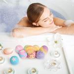 12pcs Bath Bombs Gift Set in Wooden Box