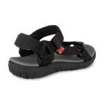 Men's Black Adjustable Trekking Sandals - Size 7