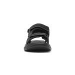 Hobos Hogan Men's Black Easy-Fasten Sandals, Size 9