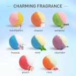 48 Organic Bath Bombs Gift Set for All Ages