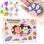 Colorful Kids’ Bath Bombs with Surprise Toys - 12 Pack
