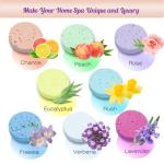 Aromatherapy Shower Steamer Gift Set - 8 Scents