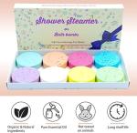 Aromatherapy Shower Steamer Gift Set - 8 Scents