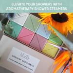 Aromatherapy Shower Steamers - Relaxation Set, 8 Pack