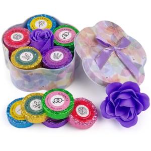 Flower-Shaped Shower Steamers Set for Relaxation